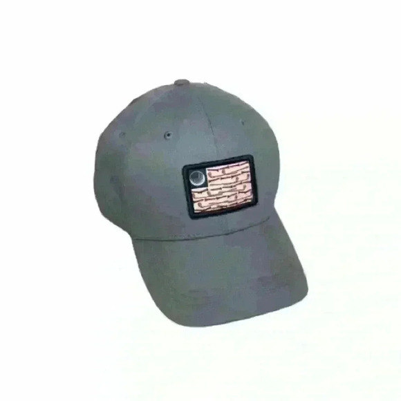 Tommy Bahama Other - Tommy Bahama Gray Flag Patch Golf Tees and Clubs Baseball Cap NWT Adult One Size